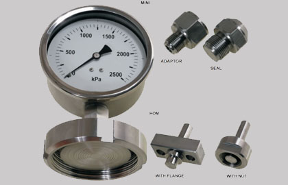 Diaphragm Seals Food or Hygiene Series